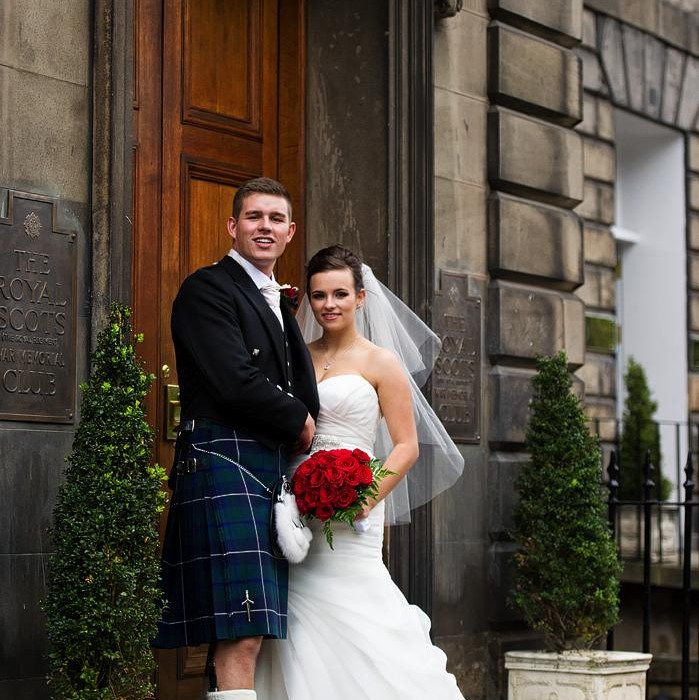 368 Wedding Sarah Jane and Jamie Edinburgh Royal Scots 699x700 1 Getting Married in Denmark