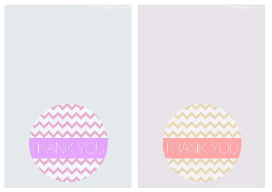Thank You Cards made by zoo Pink.png Getting Married in Denmark