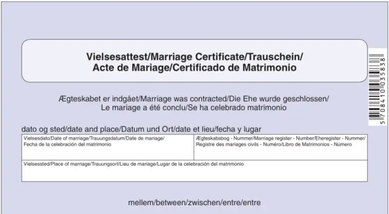 Danish international marriage certificate Featured image 1024x562 Getting Married in Denmark