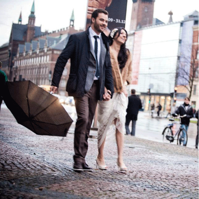 Mana Rasmus Copenhagen square Getting Married in Denmark