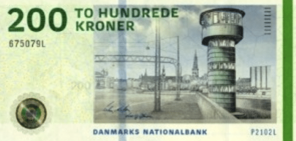 Bank note Culture tower Getting Married in Denmark