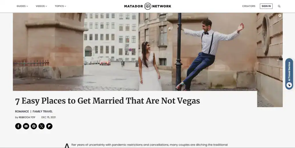 matadornetwork article hero section Getting Married in Denmark