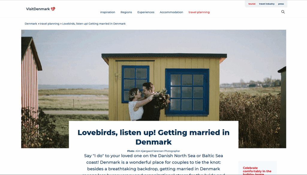 visitdenmark hero section Getting Married in Denmark