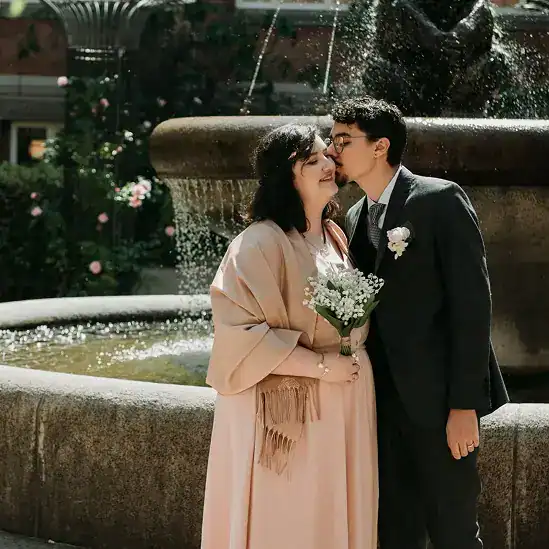 GMID couple Getting Married in Denmark