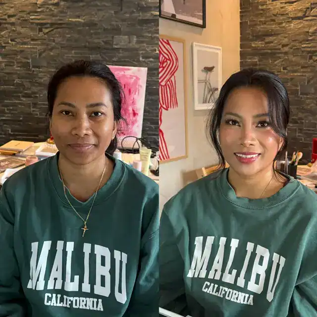 makeup transformation 4 Getting Married in Denmark