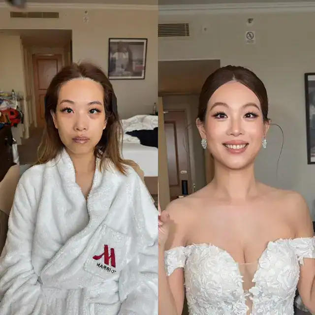 makeup transformation 6 Getting Married in Denmark