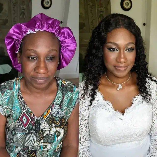 makeup transformation Getting Married in Denmark